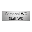 Personal-WC - Staff WC