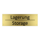 Lagerung - Storage