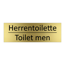 Herrentoilette - Toilet men