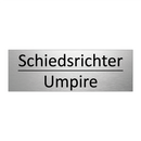 Schiedsrichter - Umpire