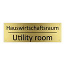 Hauswirtschaftsraum - Utility room