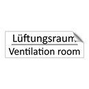 Lüftungsraum - Ventilation room