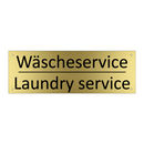 Wäscheservice - Laundry service