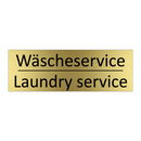 Wäscheservice - Laundry service
