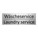 Wäscheservice - Laundry service