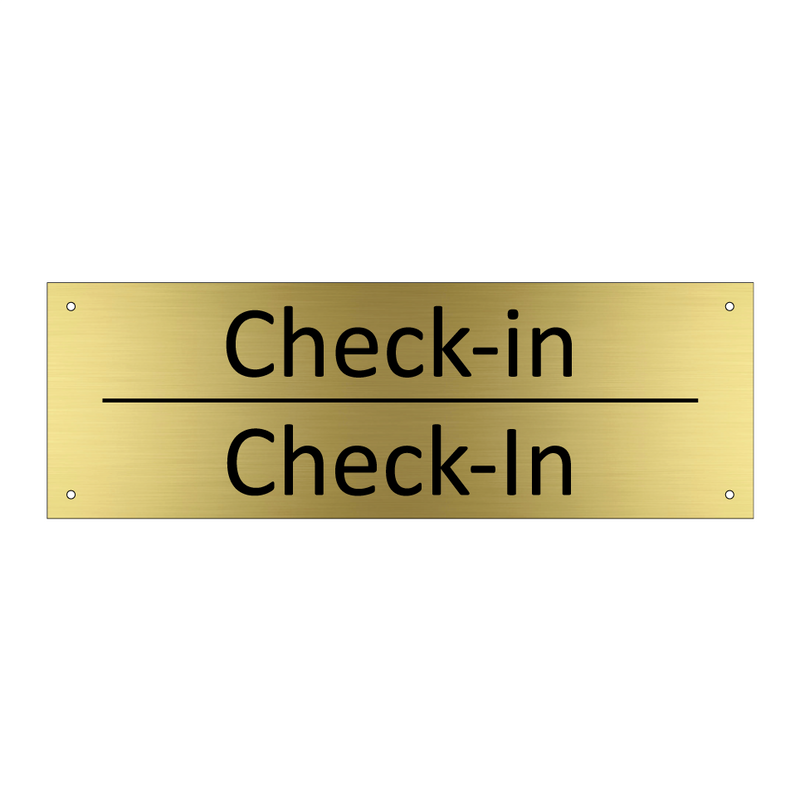 Check-in - Check-In