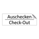 Auschecken - Check-Out