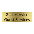 Gästeservice - Guest Services