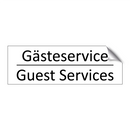 Gästeservice - Guest Services