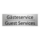 Gästeservice - Guest Services