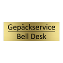 Gepäckservice - Bell Desk