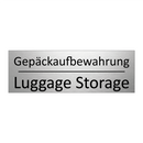 Gepäckaufbewahrung - Luggage Storage