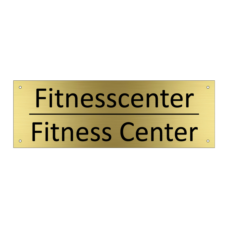 Fitnesscenter - Fitness Center