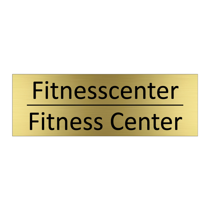 Fitnesscenter - Fitness Center