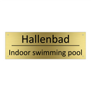 Hallenbad - Indoor swimming pool