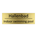 Hallenbad - Indoor swimming pool