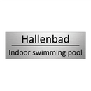 Hallenbad - Indoor swimming pool