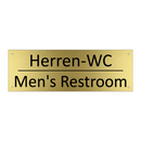 Herren-WC - Men's Restroom