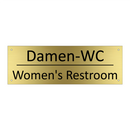 Damen-WC - Women's Restroom