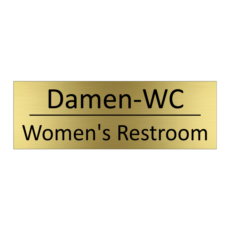 Damen-WC - Women's Restroom