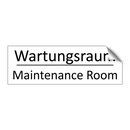 Wartungsraum - Maintenance Room