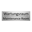 Wartungsraum - Maintenance Room