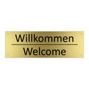 Willkommen - Welcome