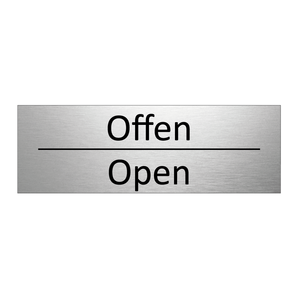 Offen - Open Schild | SignOnline | DE-I3426