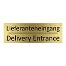 Lieferanteneingang - Delivery Entrance