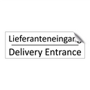 Lieferanteneingang - Delivery Entrance