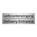 Lieferanteneingang - Delivery Entrance