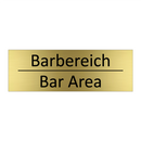 Barbereich - Bar Area