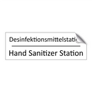 Desinfektionsmittelstation - Hand Sanitizer Station