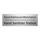 Desinfektionsmittelstation - Hand Sanitizer Station