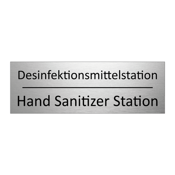 Desinfektionsmittelstation - Hand Sanitizer Station