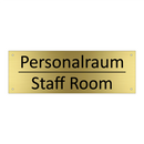 Personalraum - Staff Room