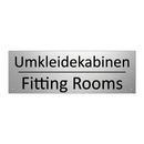 Umkleidekabinen - Fitting Rooms
