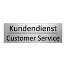 Kundendienst - Customer Service