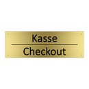 Kasse - Checkout