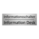 Informationsschalter - Information Desk