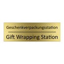 Geschenkverpackungsstation - Gift Wrapping Station