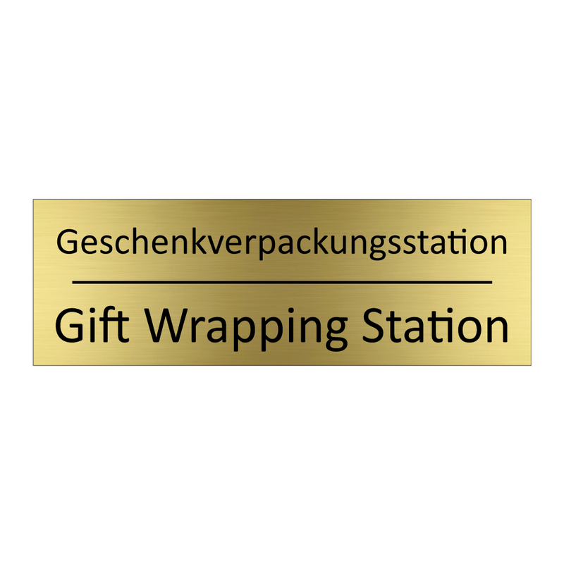 Geschenkverpackungsstation - Gift Wrapping Station