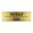 Verkauf - Sale