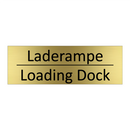 Laderampe - Loading Dock