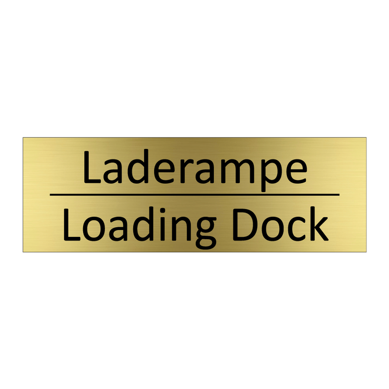 Laderampe - Loading Dock