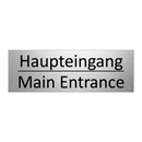 Haupteingang - Main Entrance