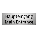 Haupteingang - Main Entrance