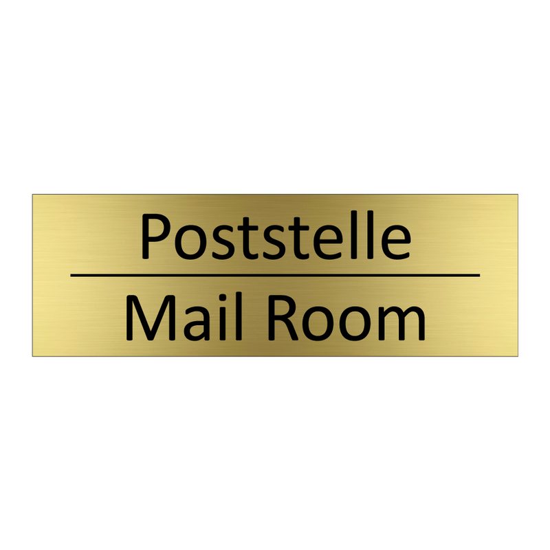 Poststelle - Mail Room