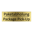 Paketabholung - Package Pick-Up