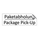 Paketabholung - Package Pick-Up